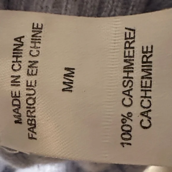 Theory Light Blue V-Neck Sweater cashmere M - Picture 5 of 6